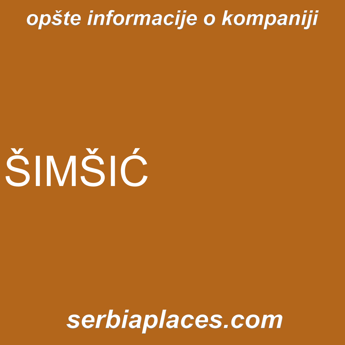 ŠIMŠIĆ