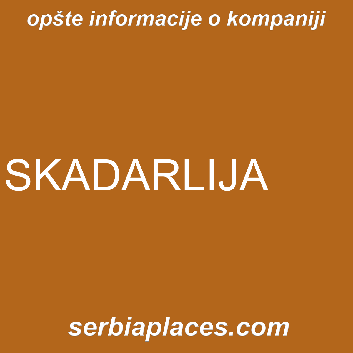 SKADARLIJA