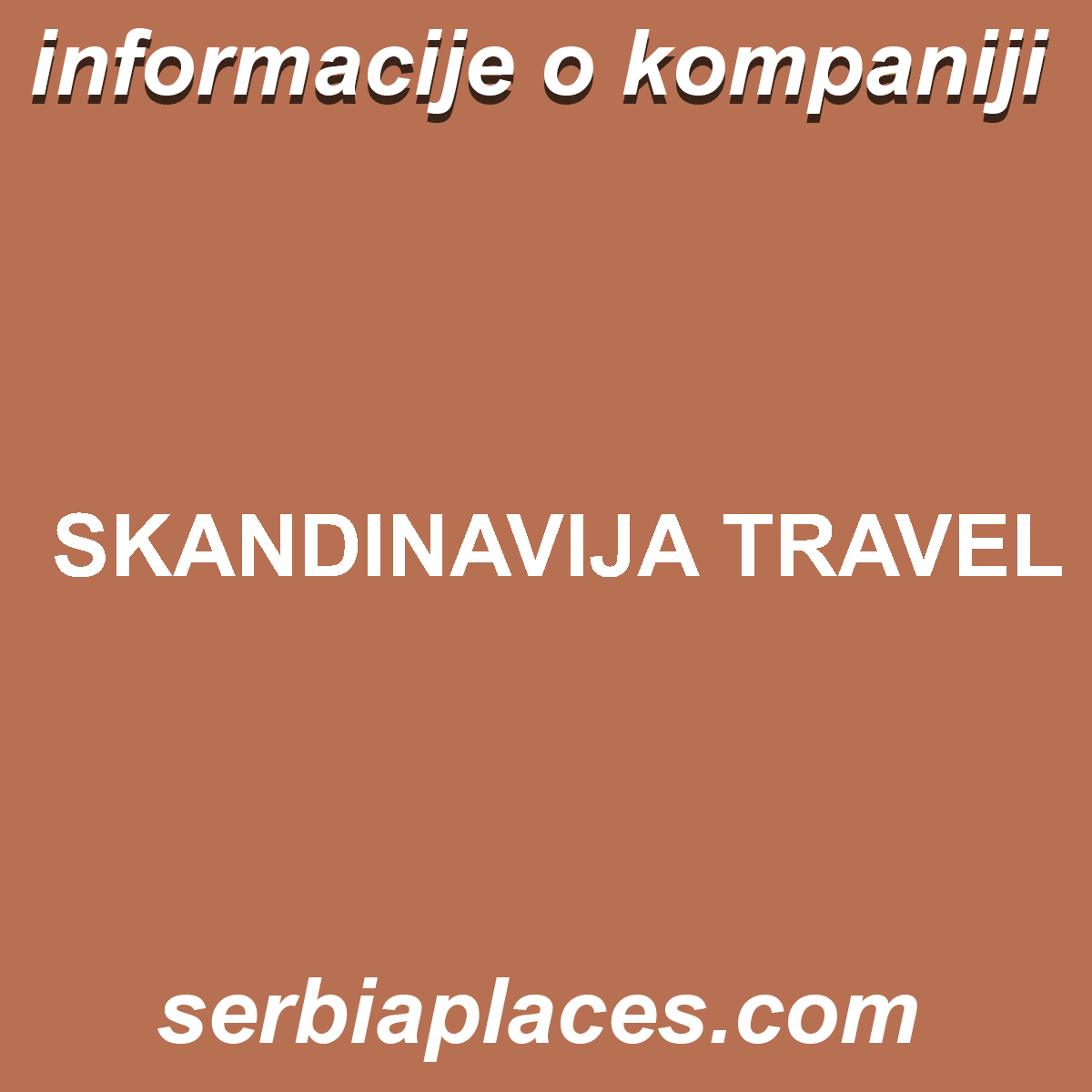 SKANDINAVIJA TRAVEL