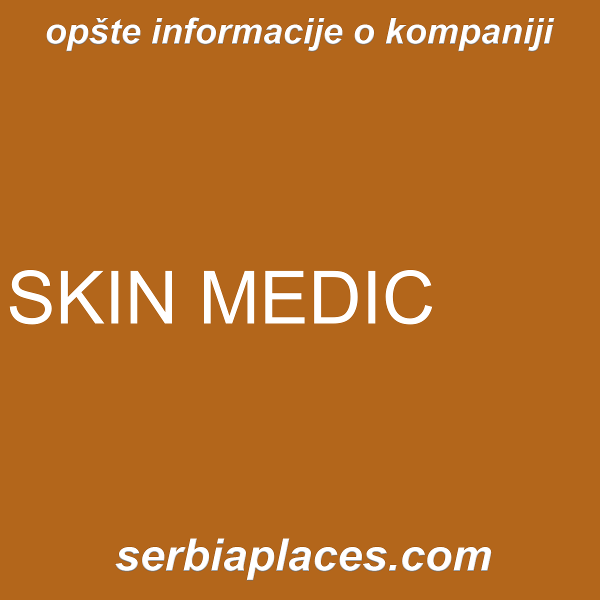SKIN MEDIC