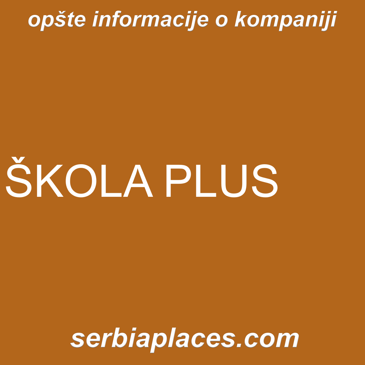 ŠKOLA PLUS