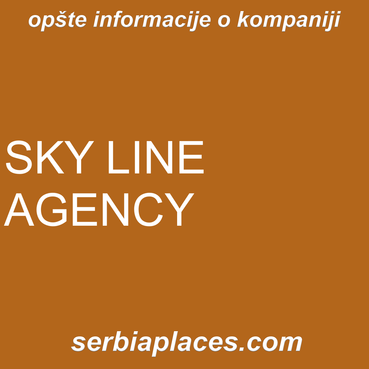 SKY LINE AGENCY