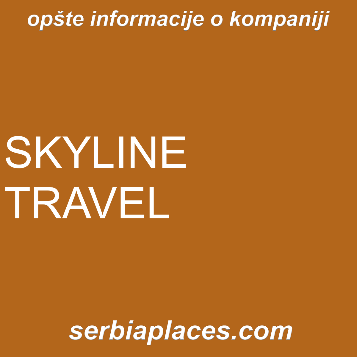 SKYLINE TRAVEL
