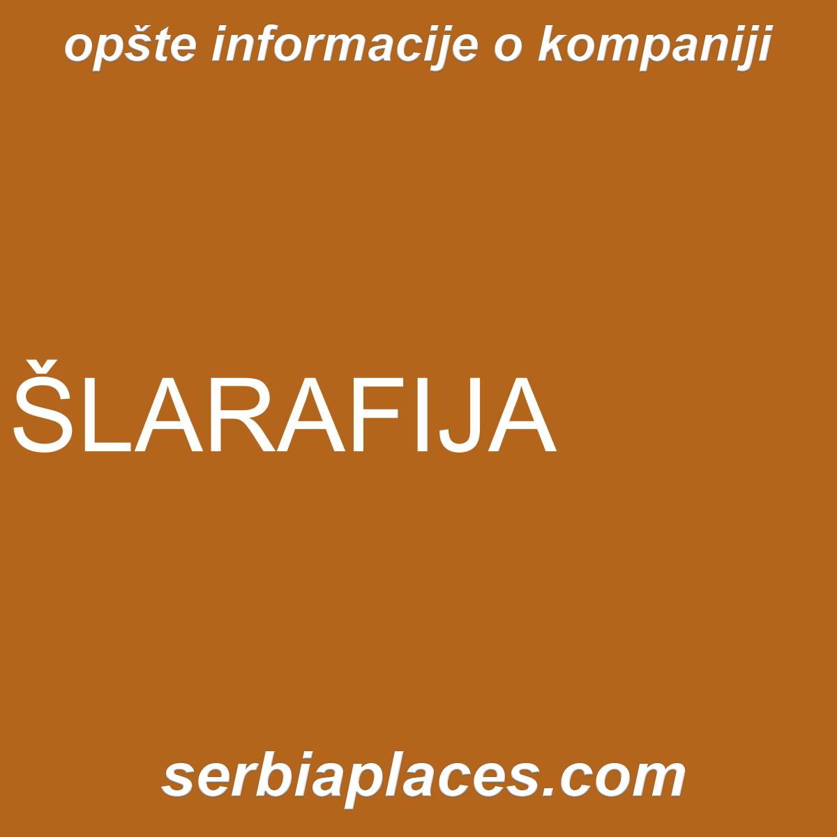 ŠLARAFIJA