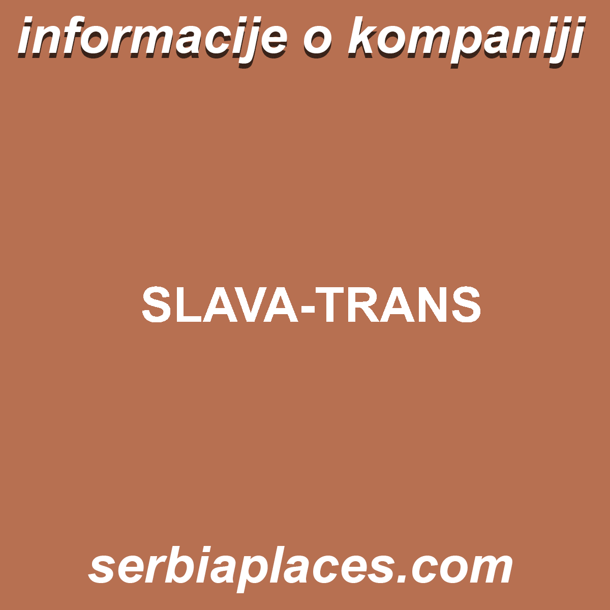 SLAVA-TRANS