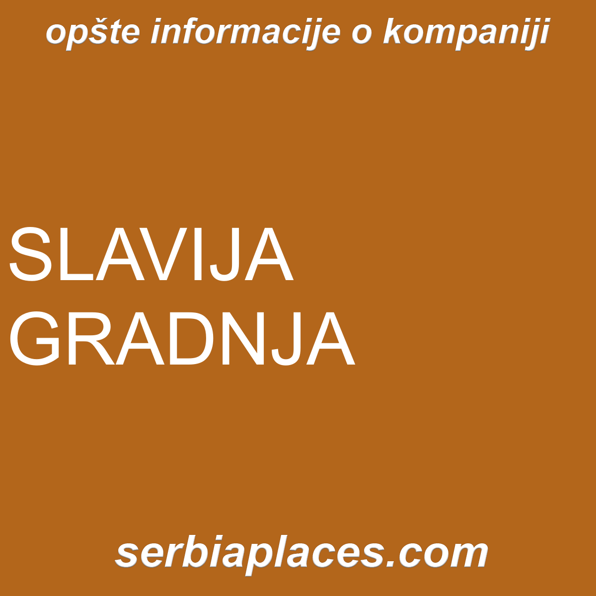 SLAVIJA GRADNJA