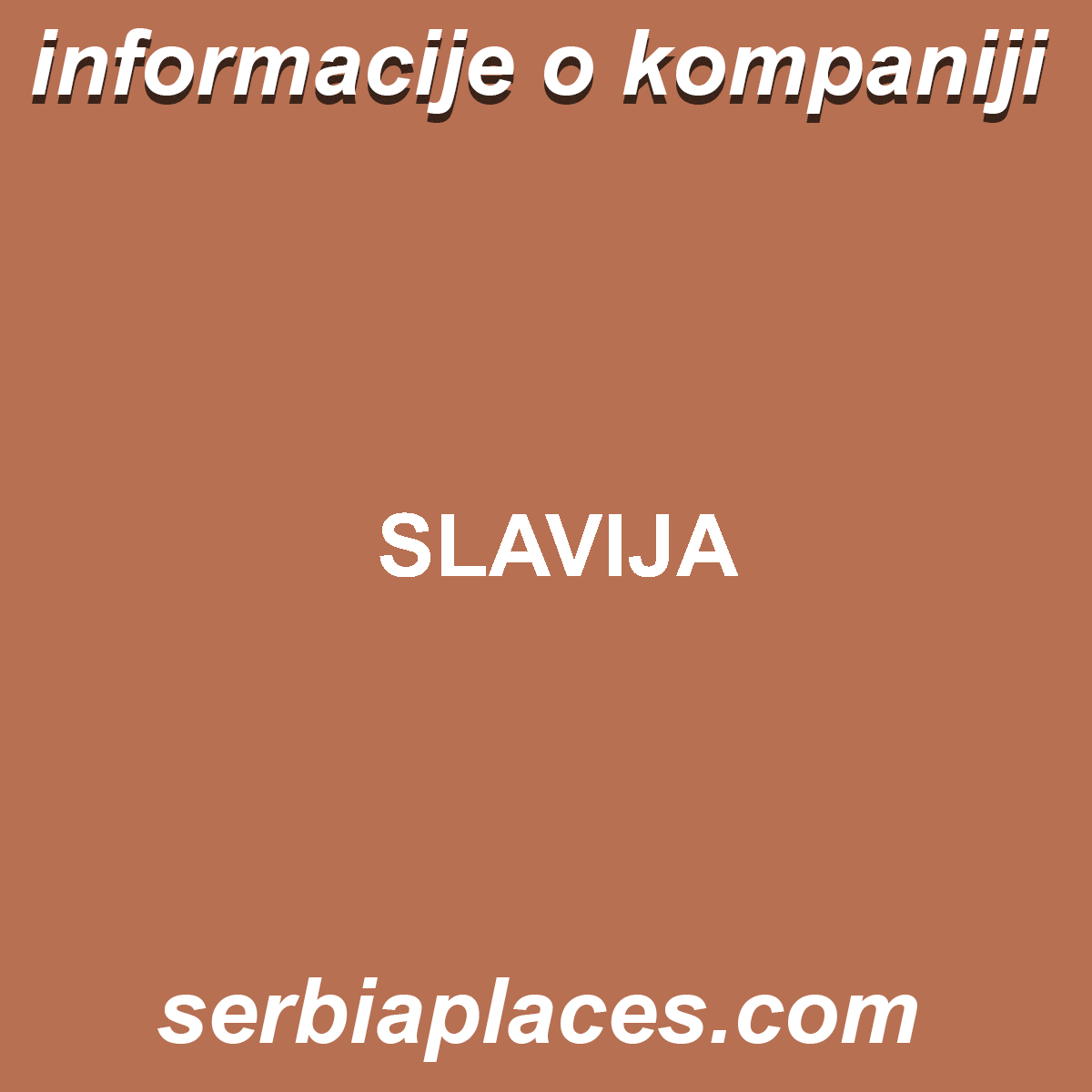 SLAVIJA