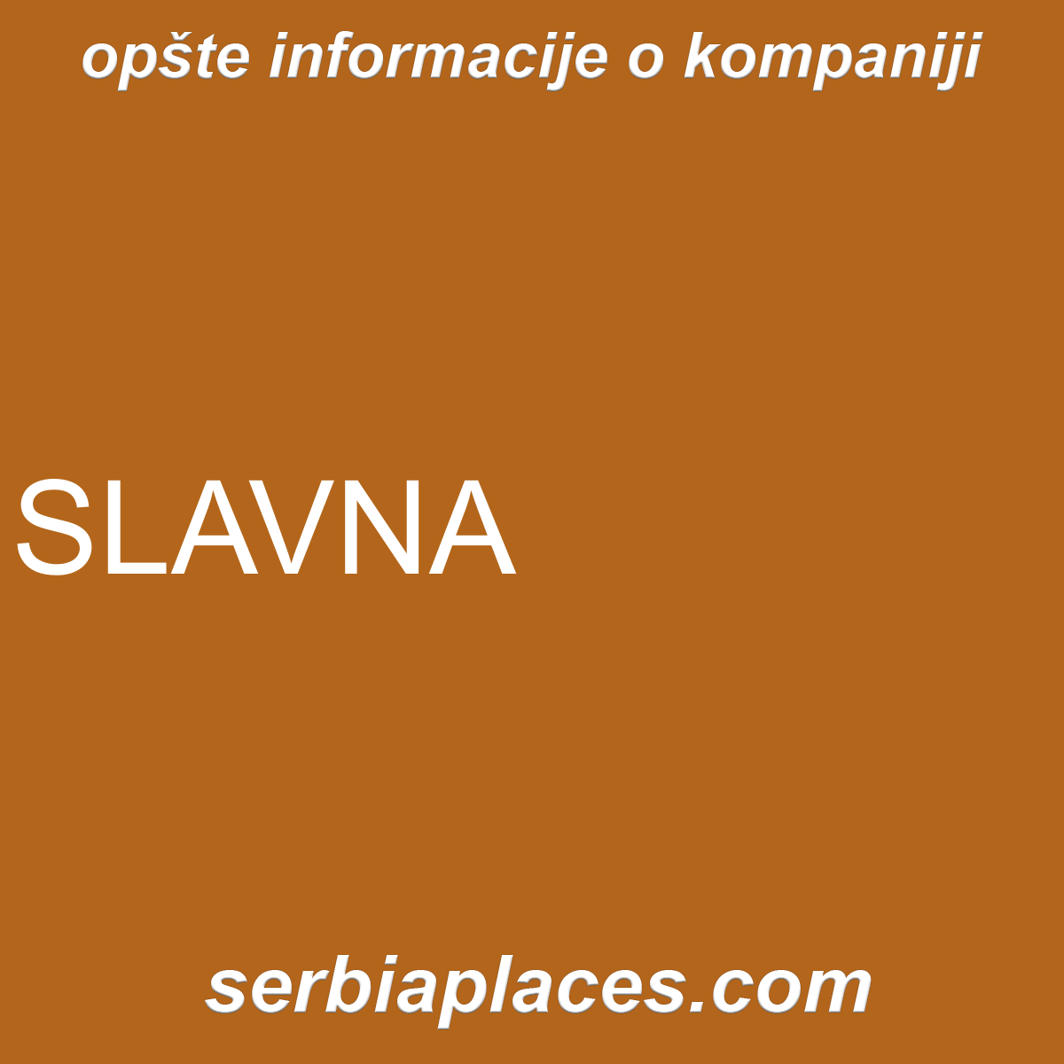 SLAVNA