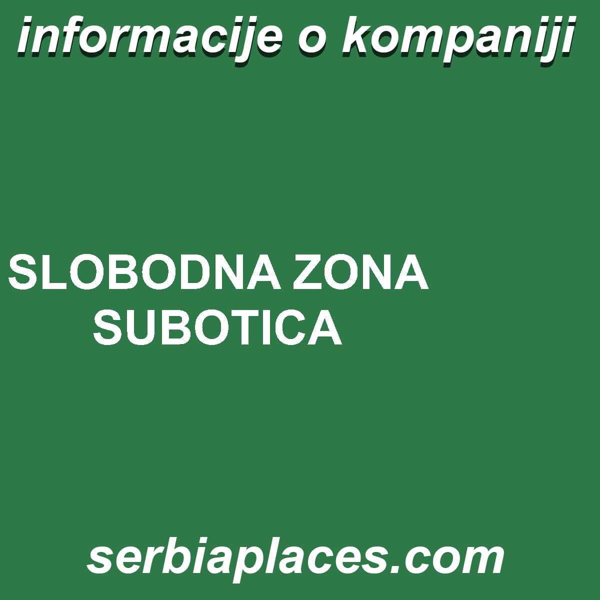 SLOBODNA ZONA SUBOTICA
