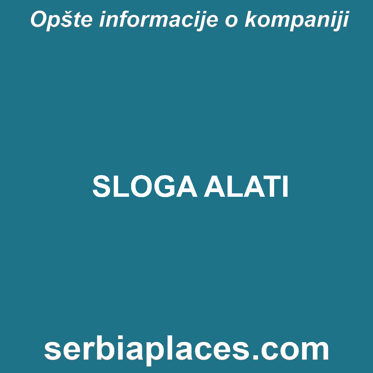 SLOGA ALATI