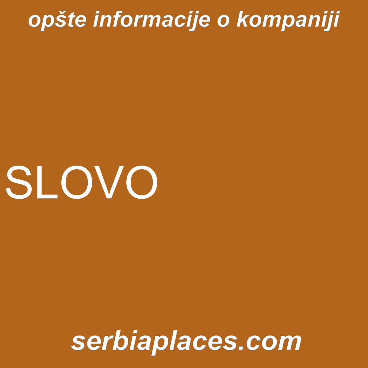 SLOVO