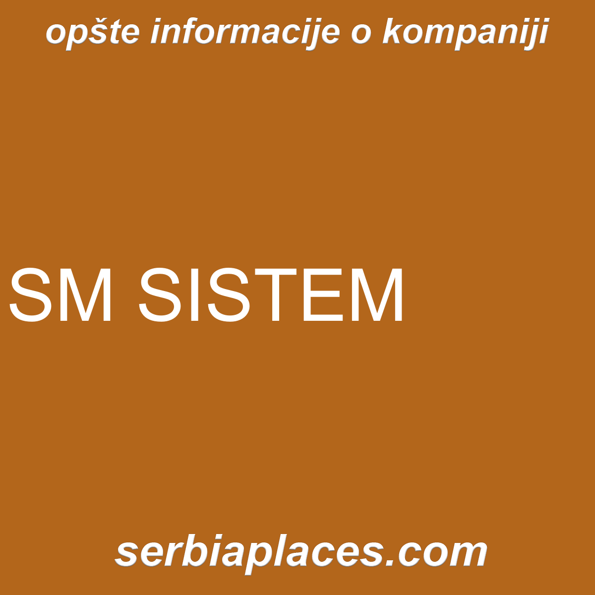 SM SISTEM