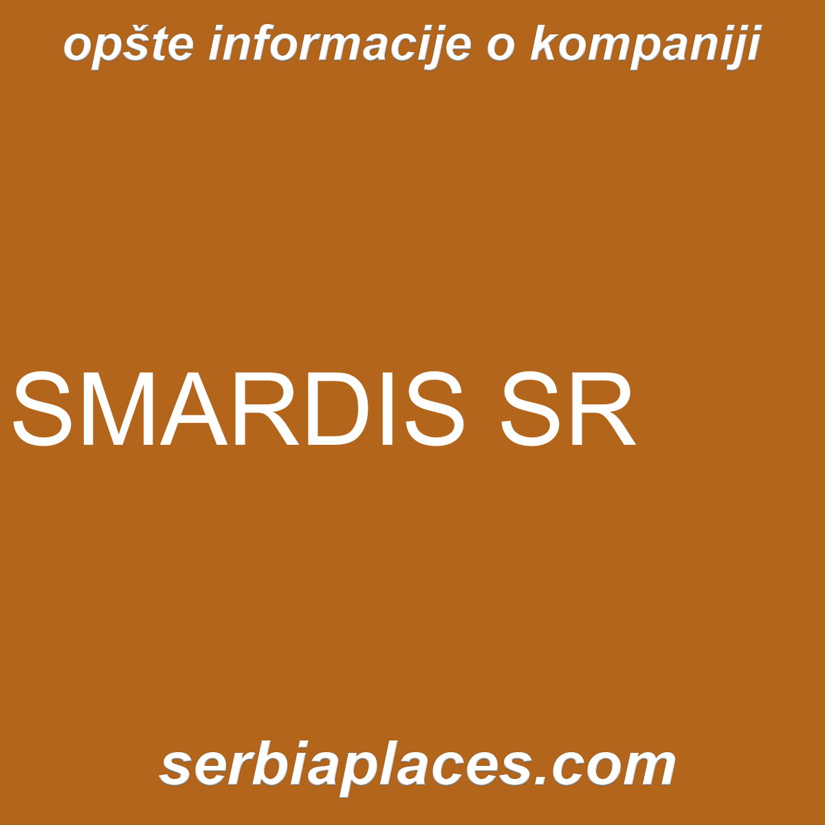 SMARDIS SR