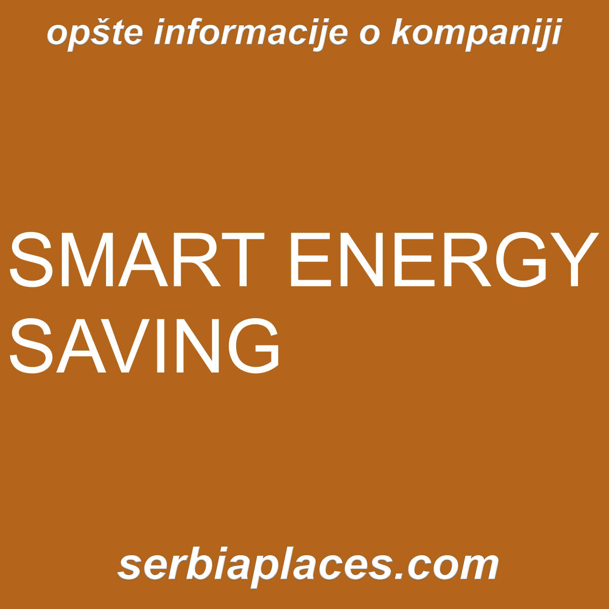 SMART ENERGY SAVING