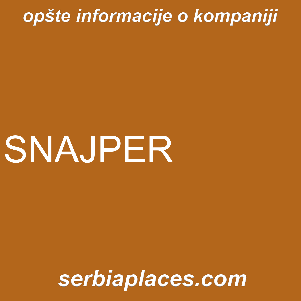 SNAJPER
