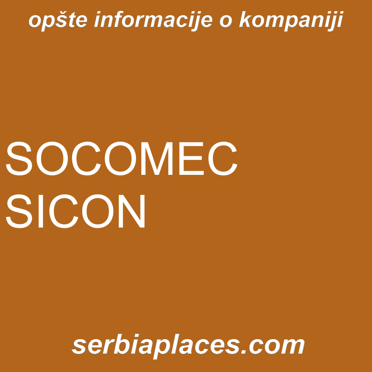 SOCOMEC SICON