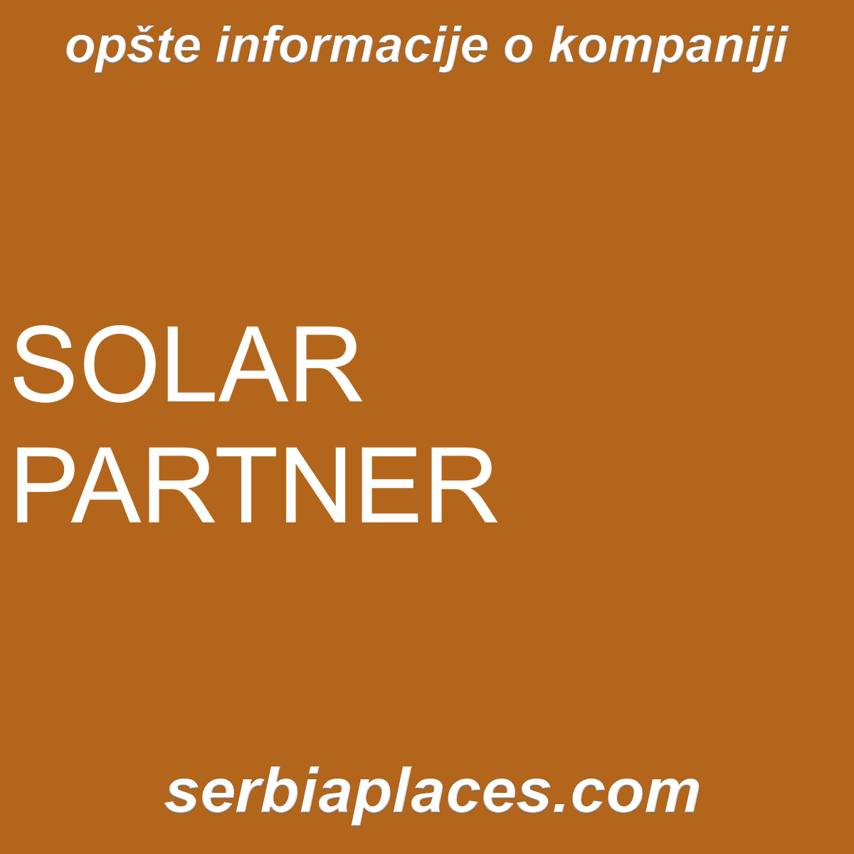 SOLAR PARTNER