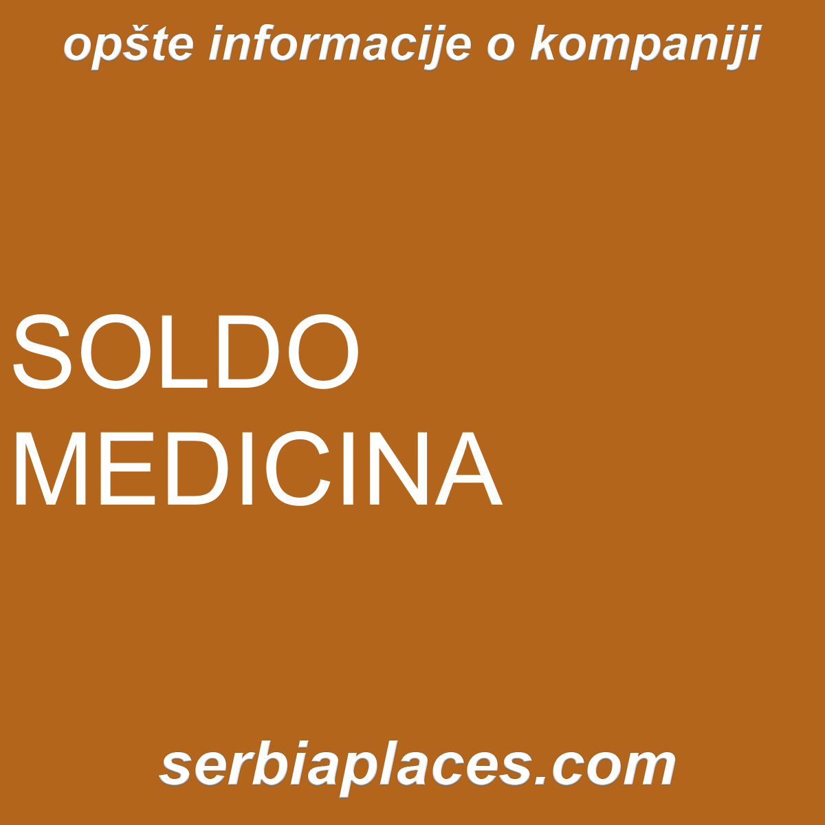 SOLDO MEDICINA