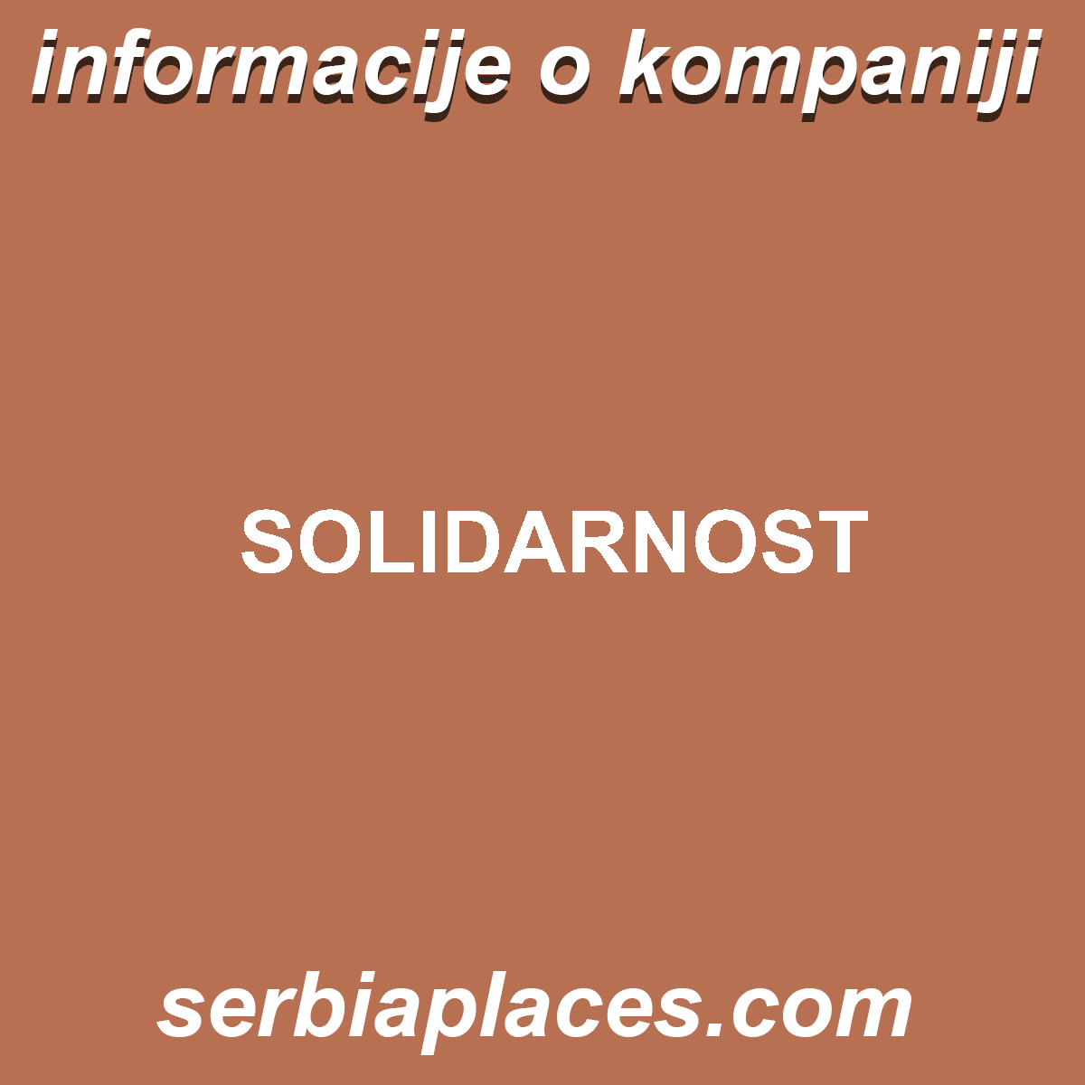 SOLIDARNOST
