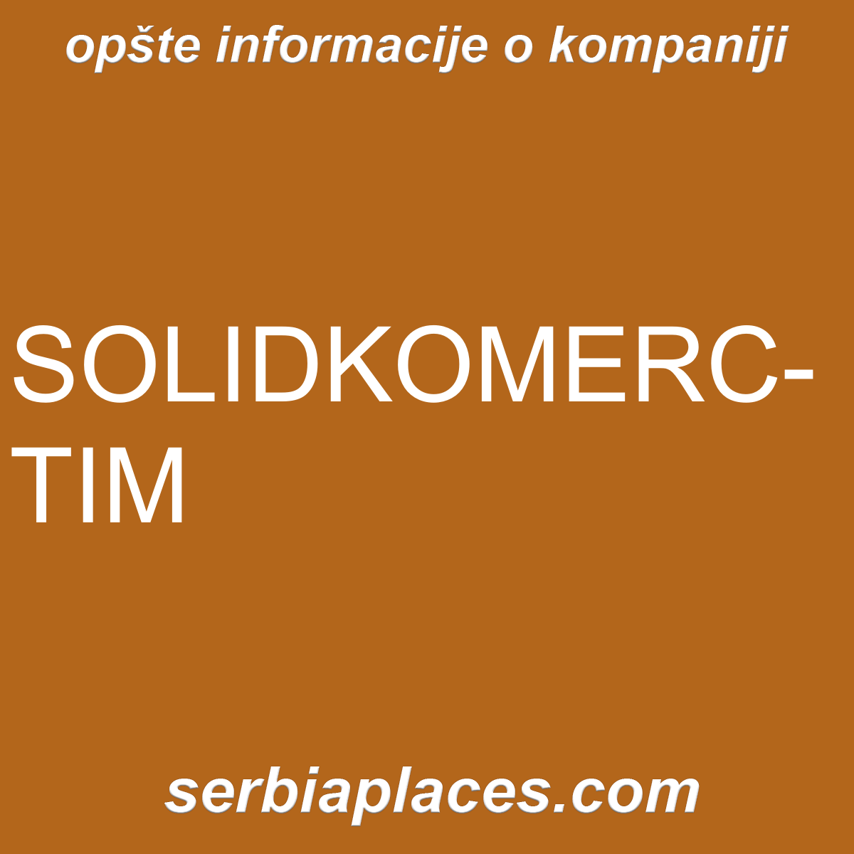 SOLIDKOMERC-TIM