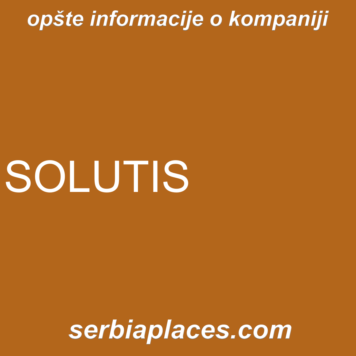 SOLUTIS