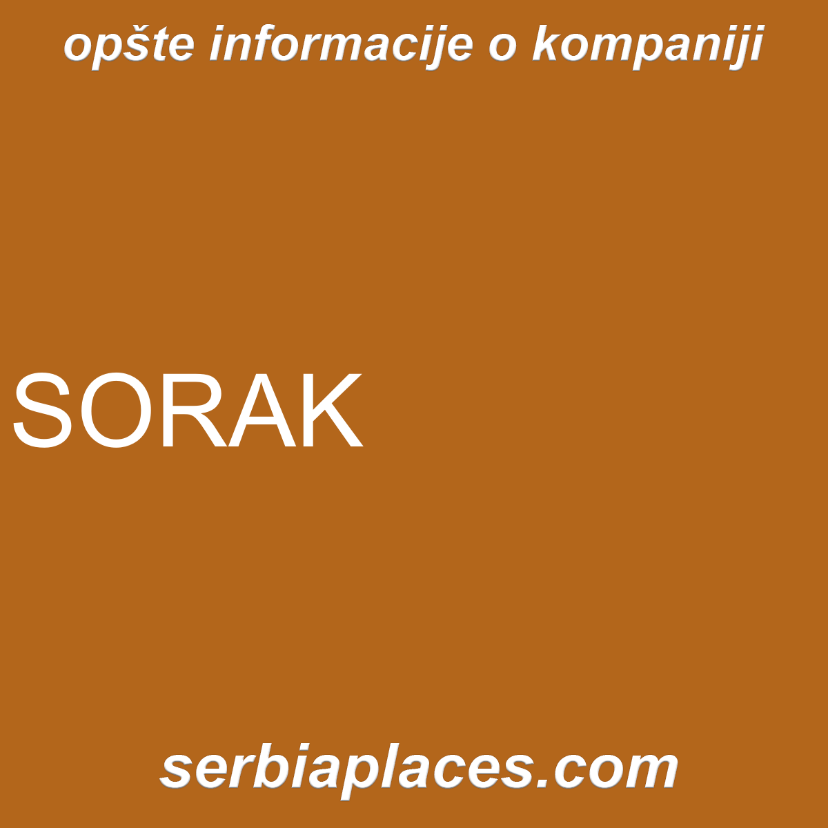 SORAK
