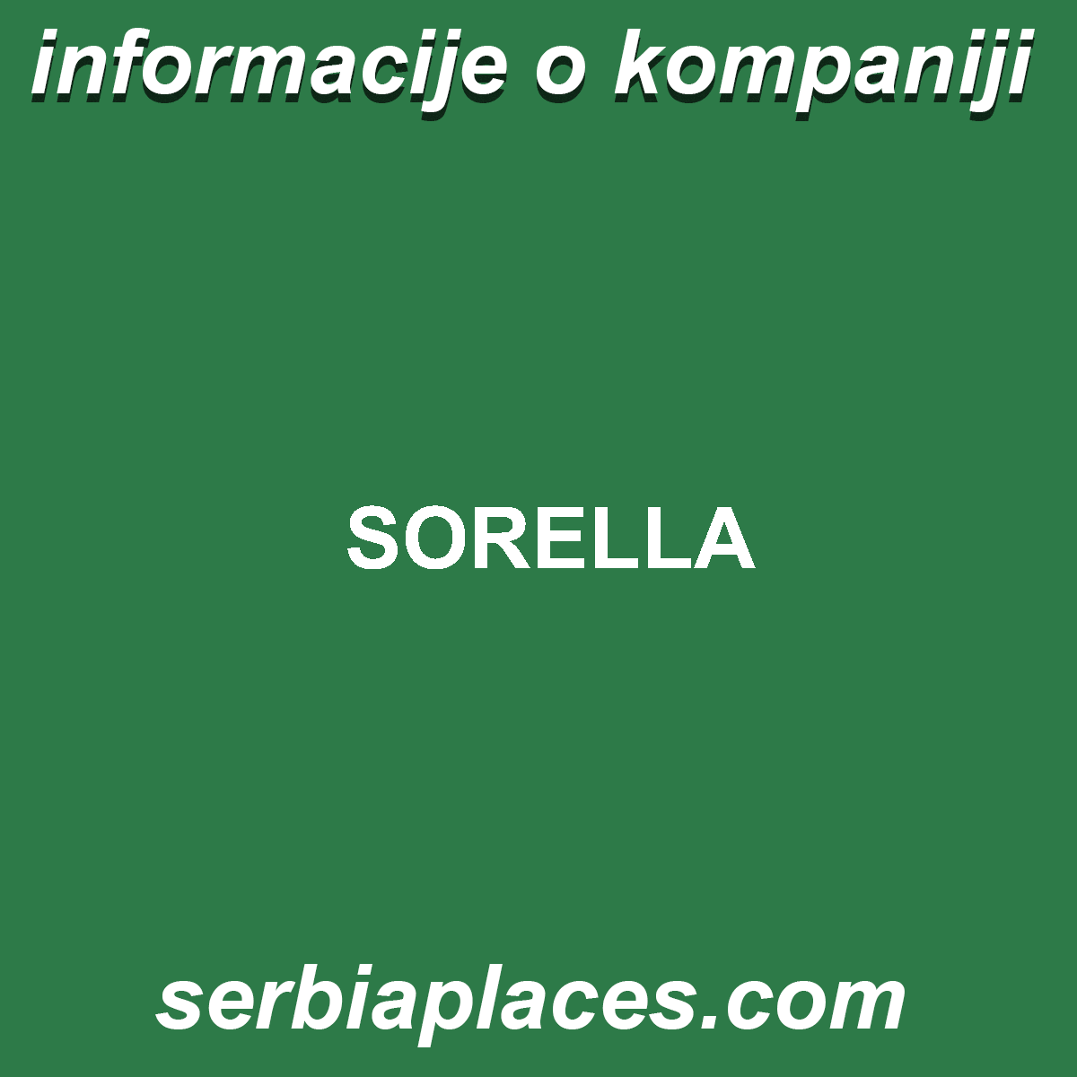 SORELLA