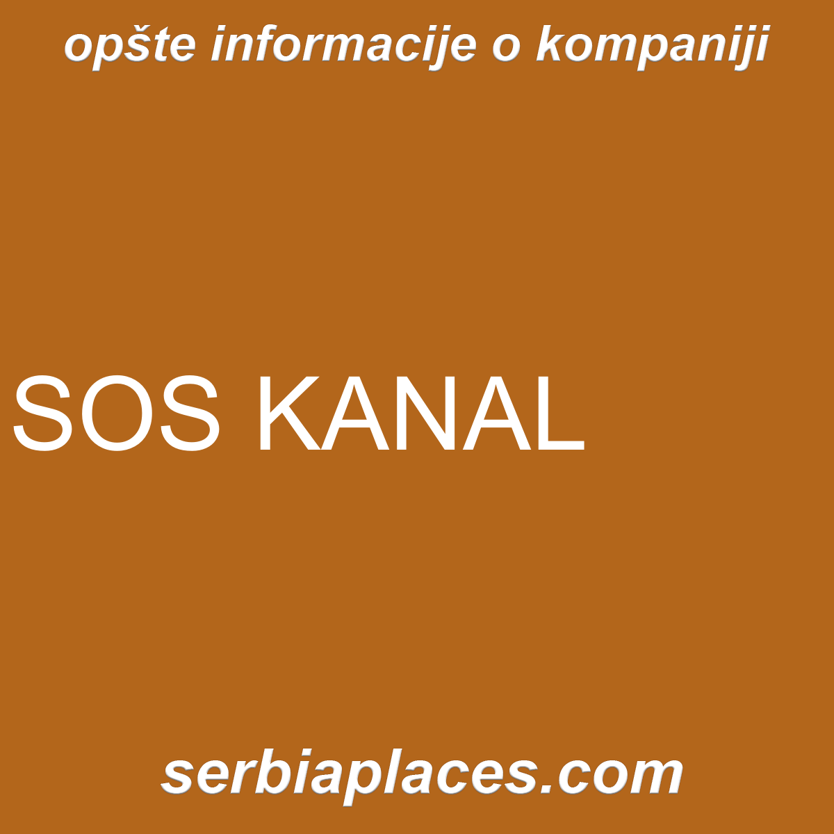 SOS KANAL