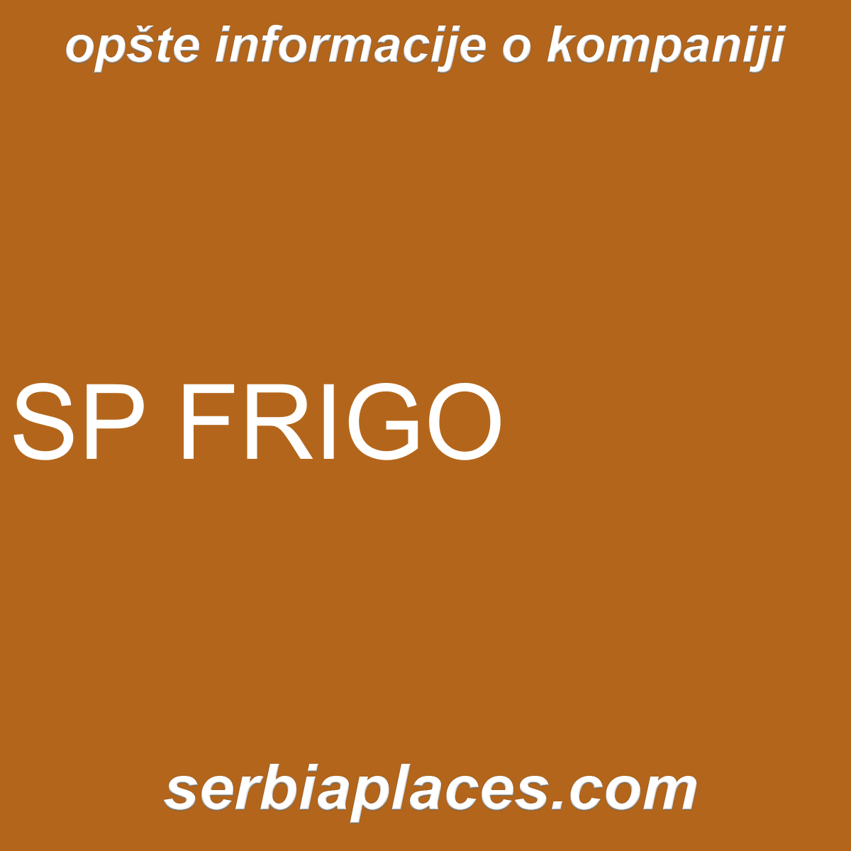 SP FRIGO