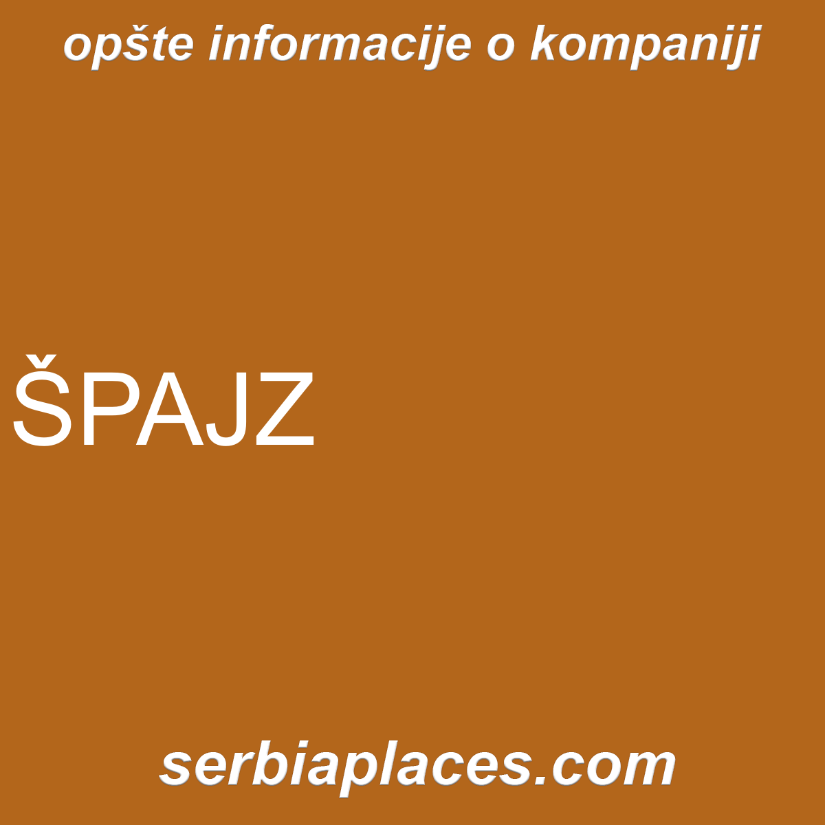 ŠPAJZ