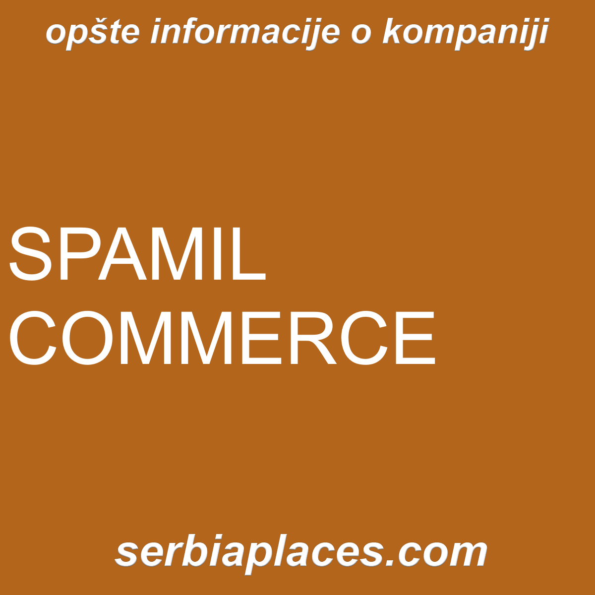 SPAMIL COMMERCE
