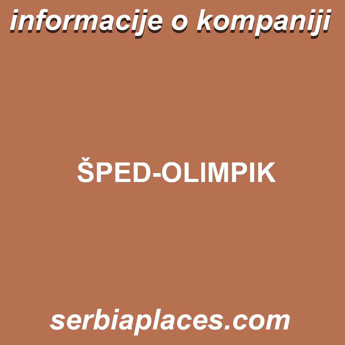 ŠPED-OLIMPIK