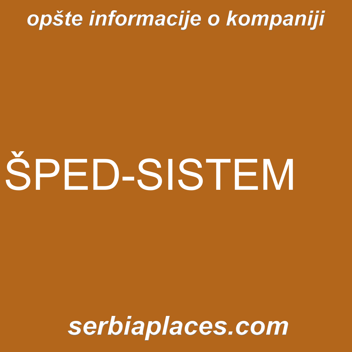 ŠPED-SISTEM
