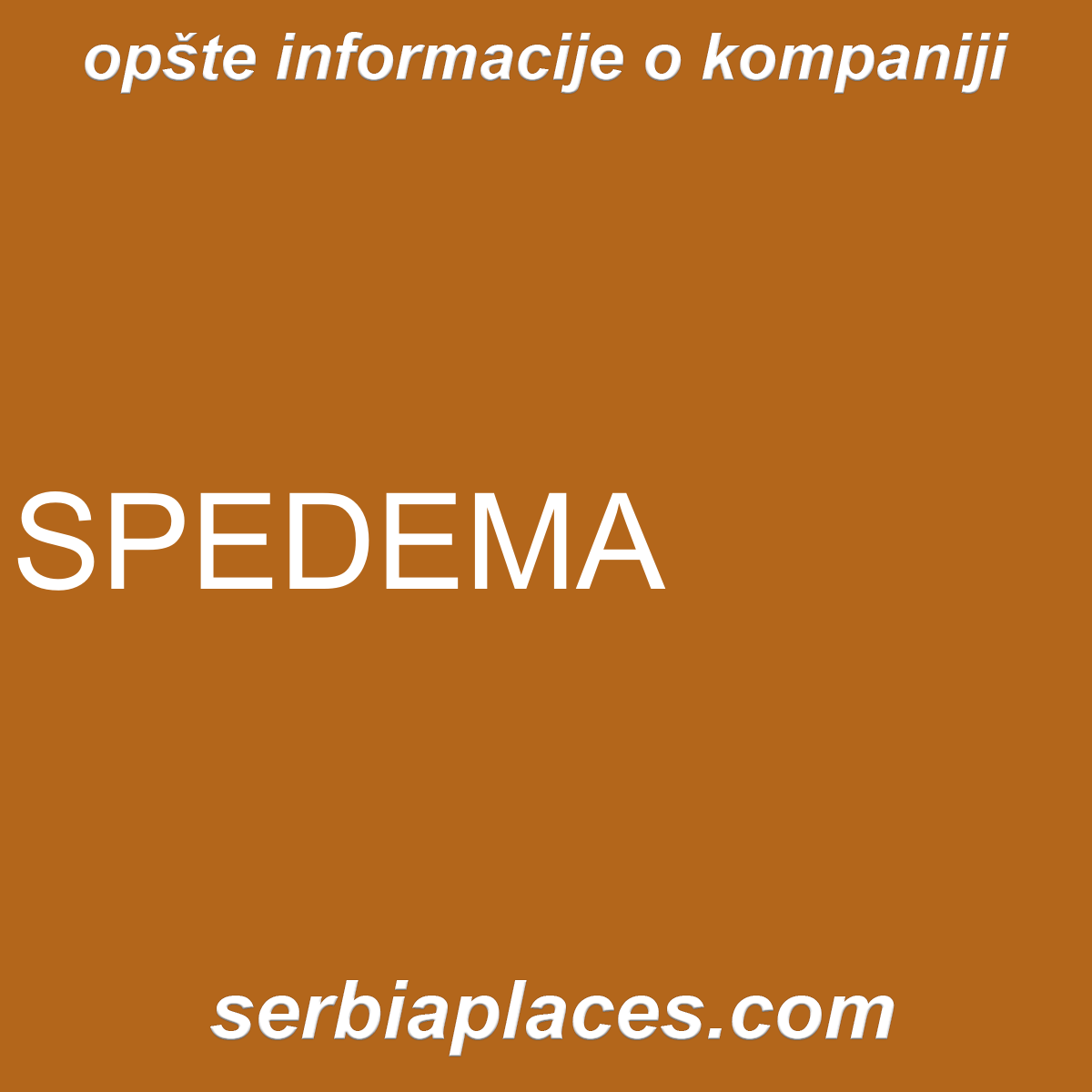 SPEDEMA