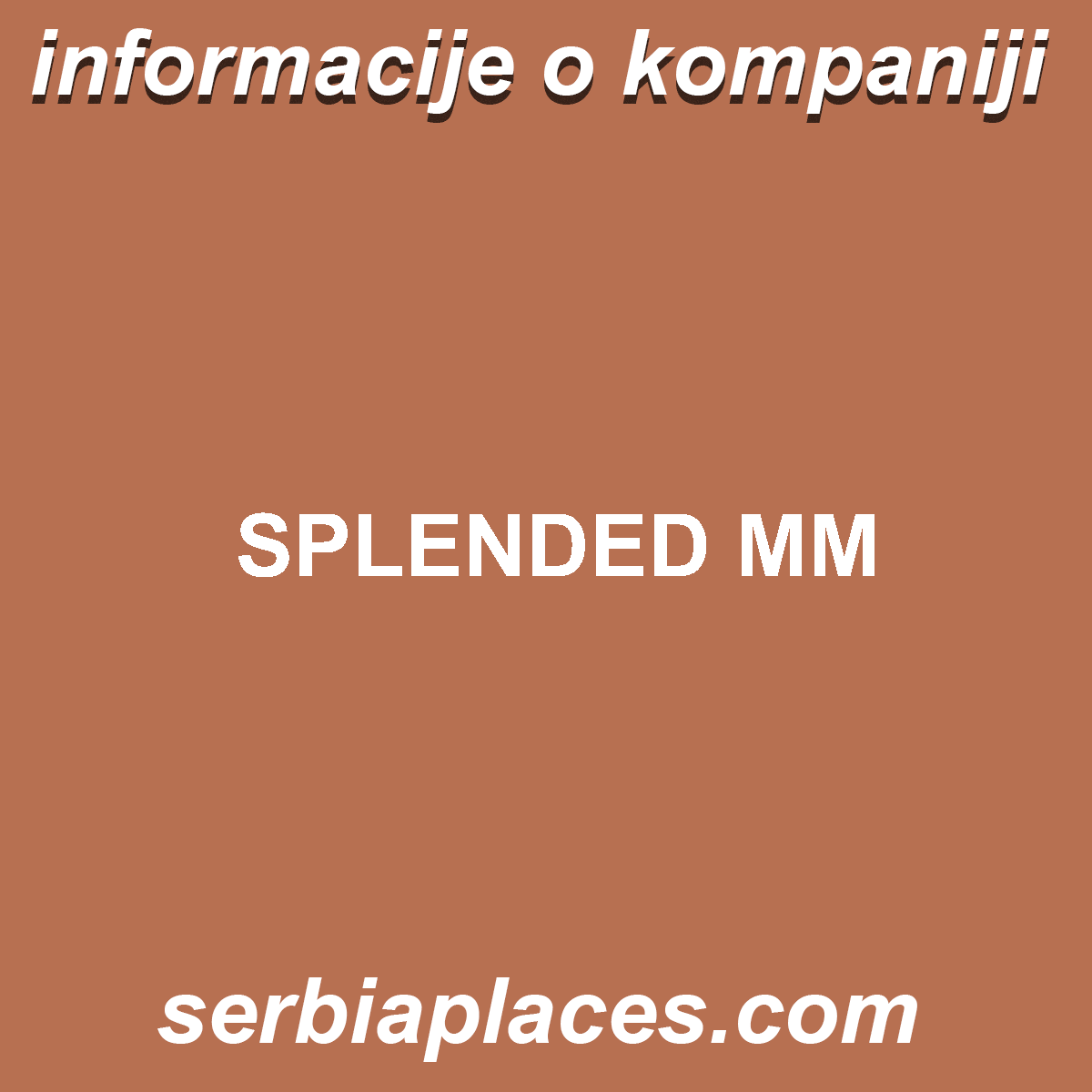 SPLENDED MM