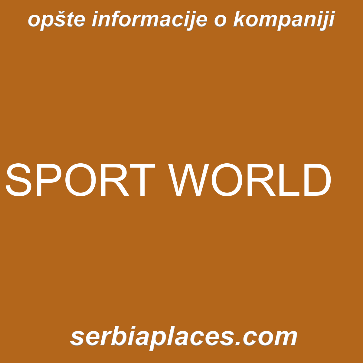SPORT WORLD