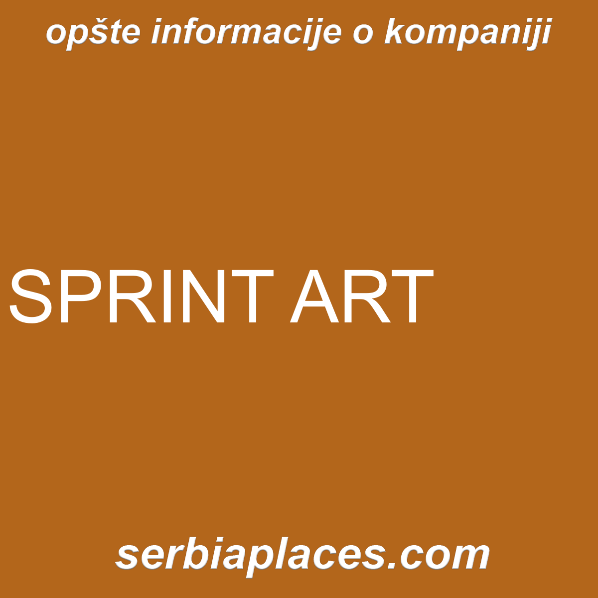 SPRINT ART