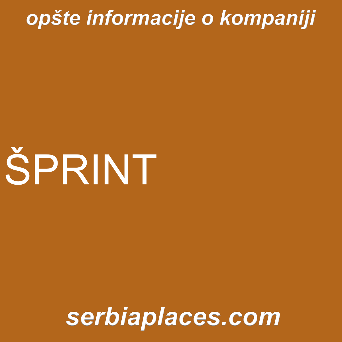 ŠPRINT