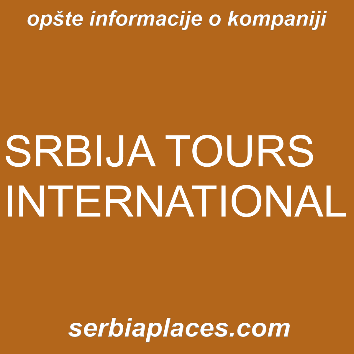 SRBIJA TOURS INTERNATIONAL