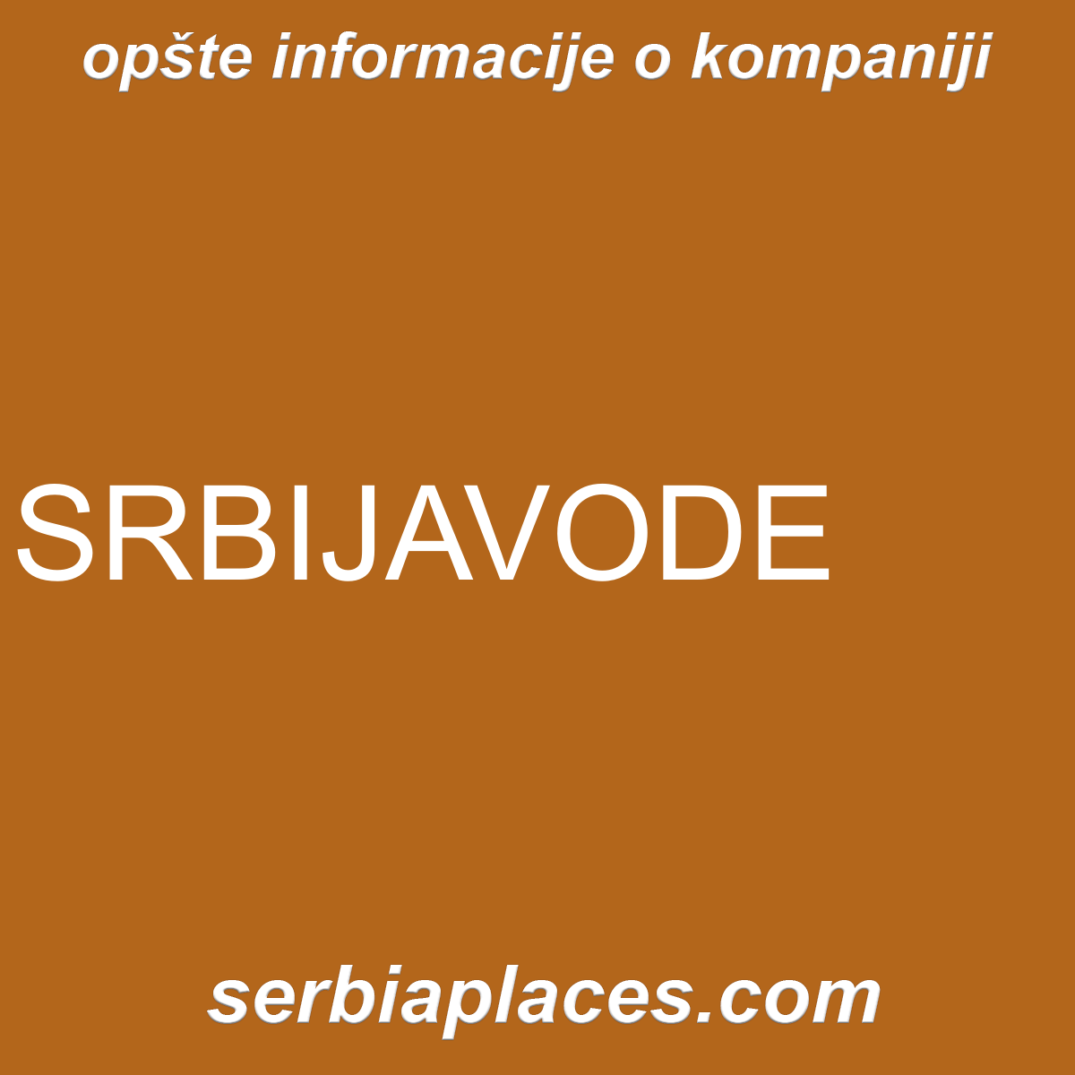 SRBIJAVODE
