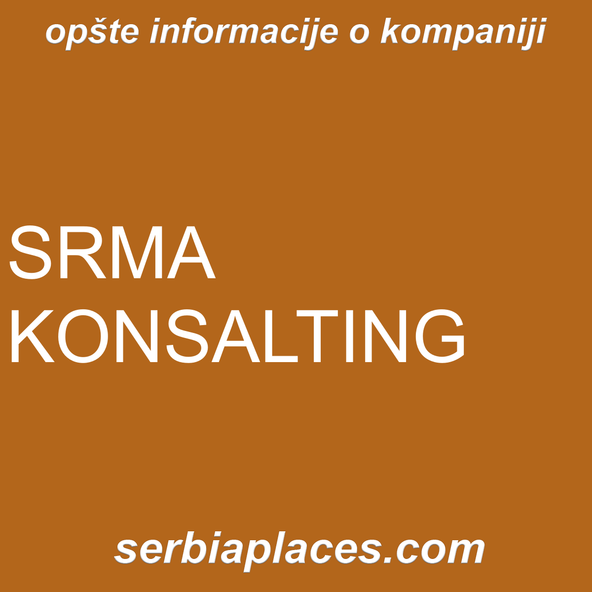 SRMA KONSALTING