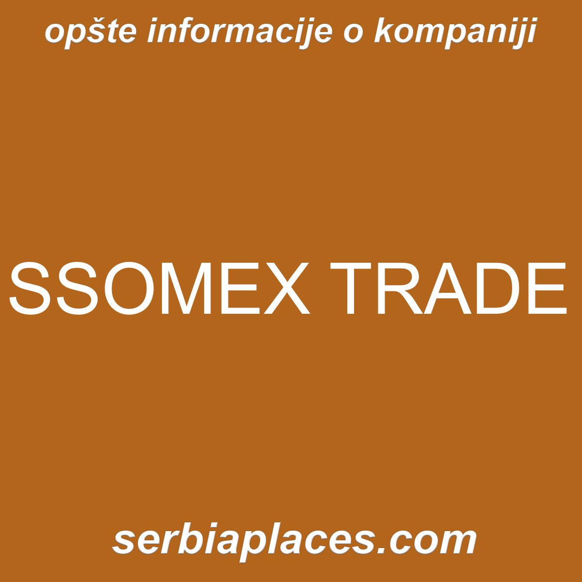 SSOMEX TRADE