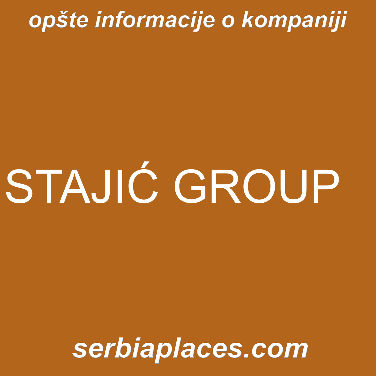 STAJIĆ GROUP