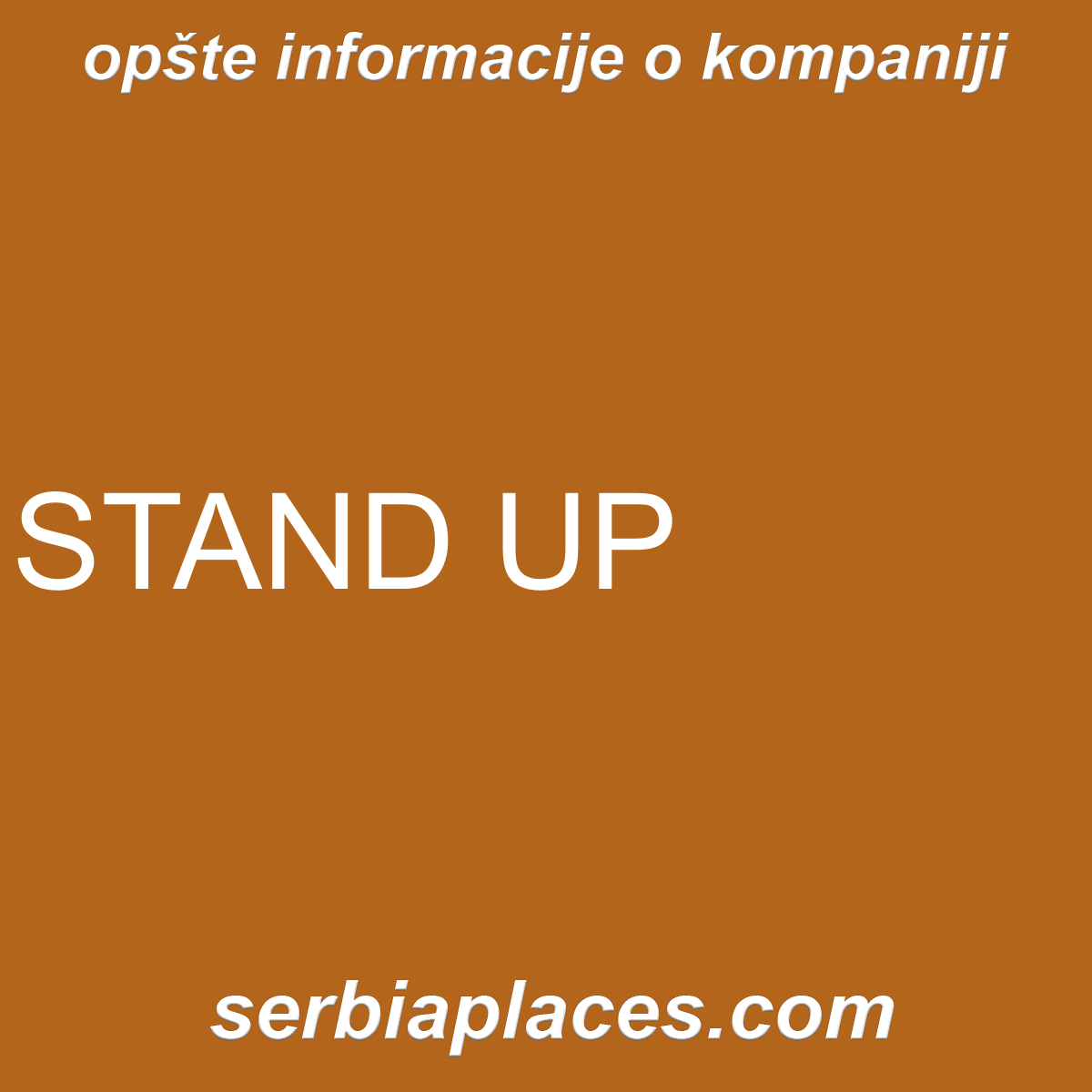 STAND UP