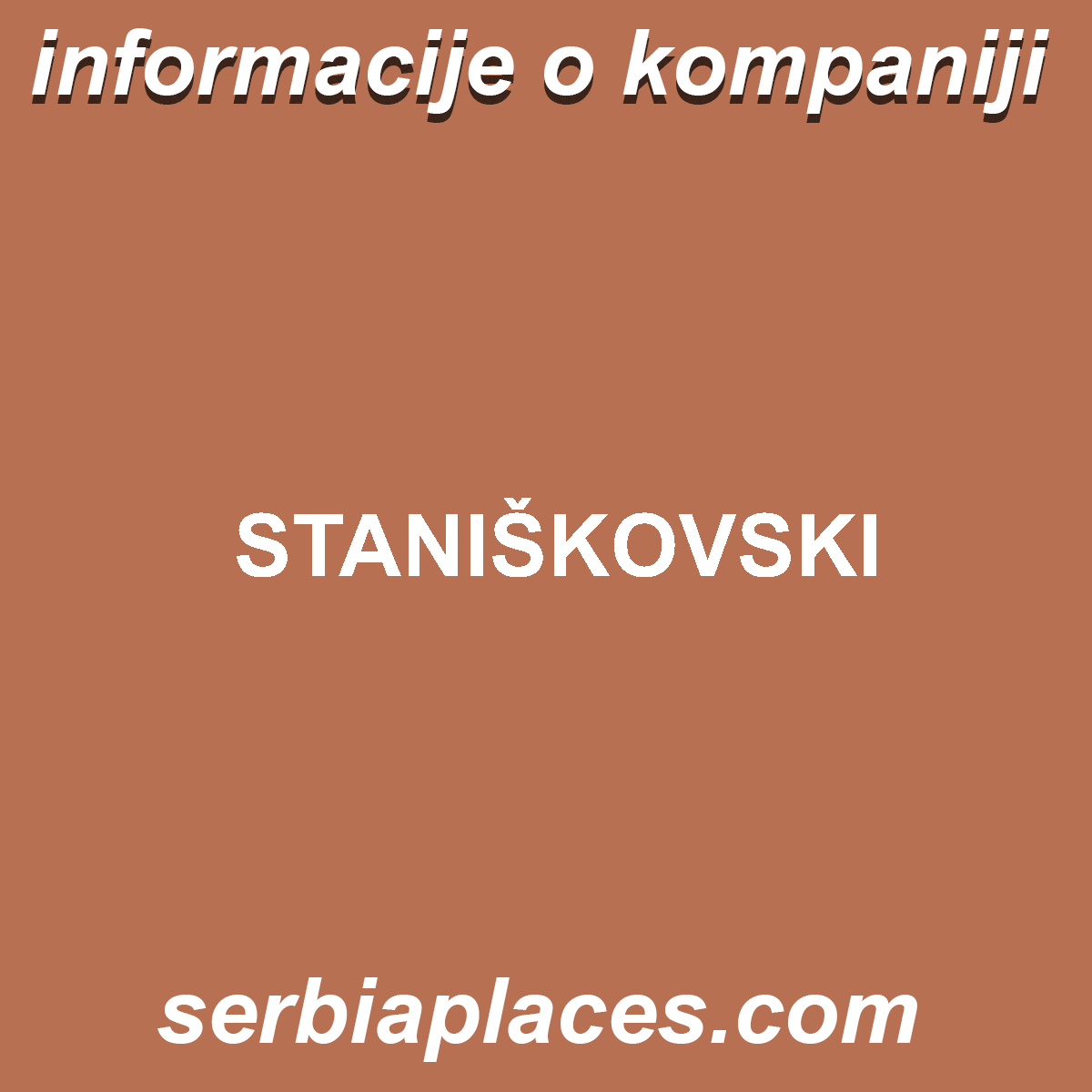 STANIŠKOVSKI