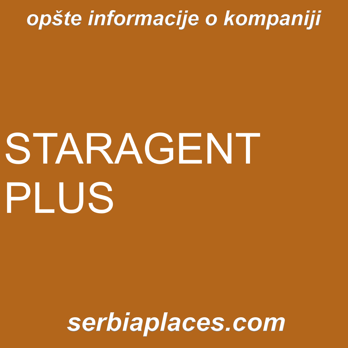 STARAGENT PLUS