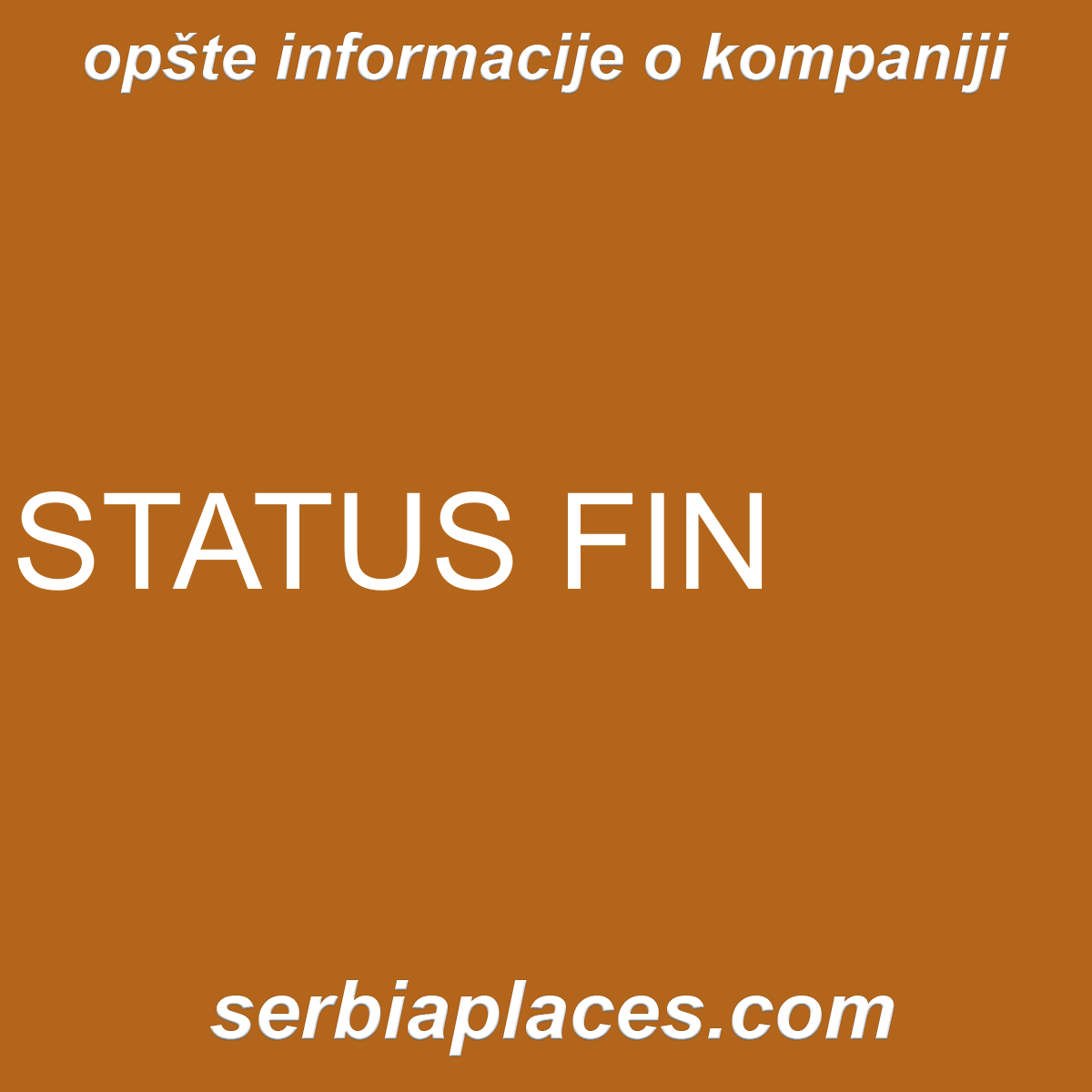 STATUS FIN