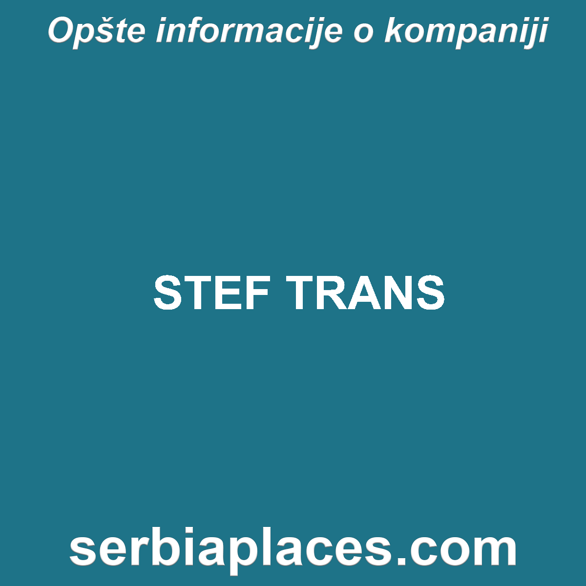 STEF TRANS