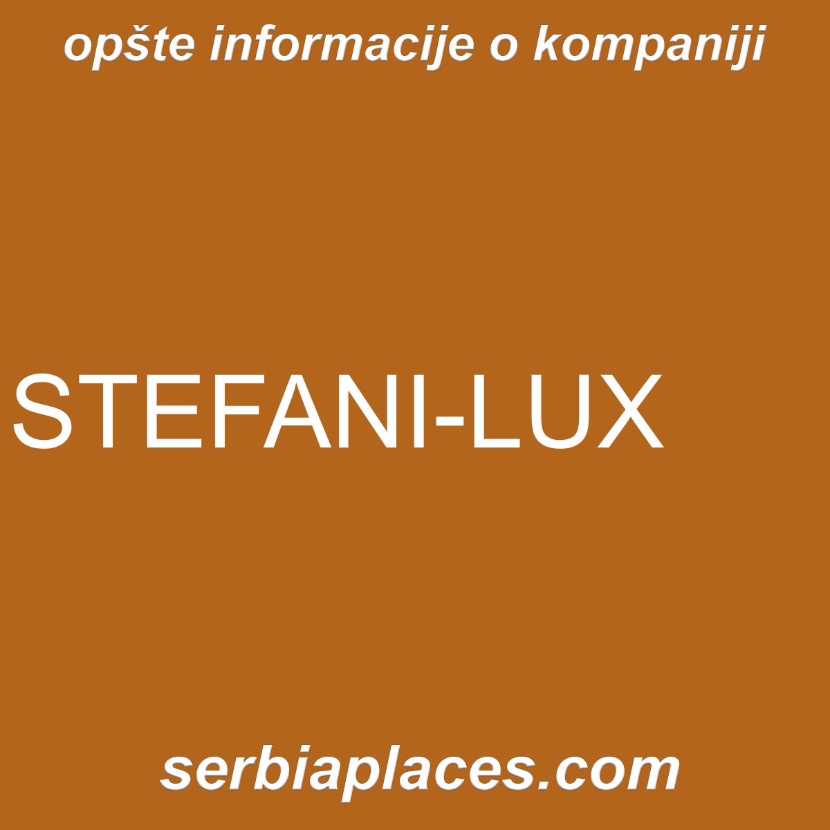 STEFANI-LUX