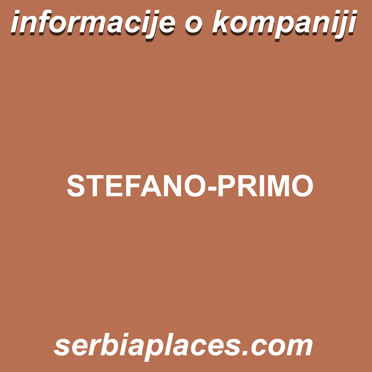 STEFANO-PRIMO